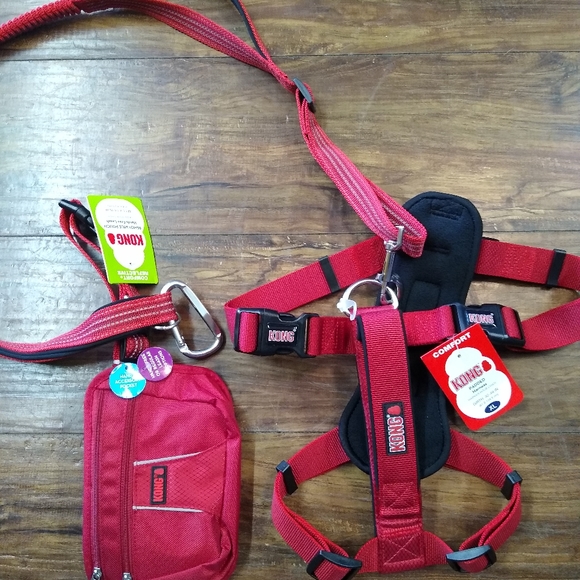 kong harness with pouch